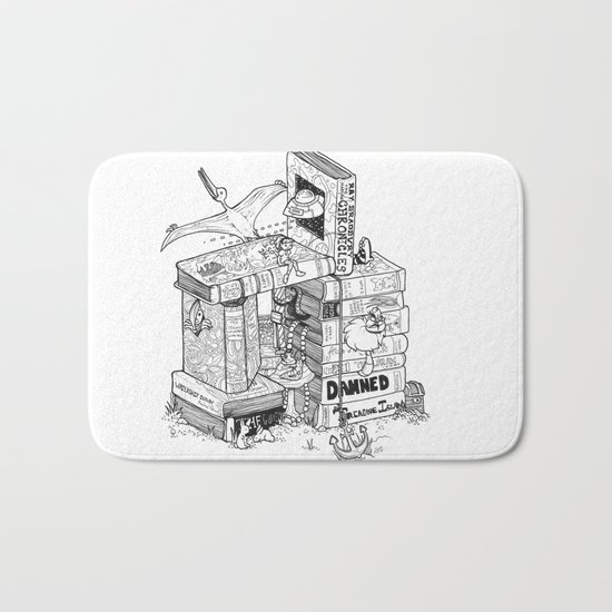 Worlds within Worlds Bath Mat