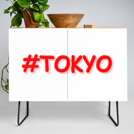 "#Tokyo" Cute Design. Buy Now Credenza