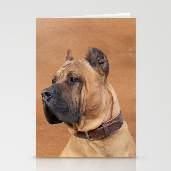 Perro De Presa Canario Stationery Cards By K9printart Society6