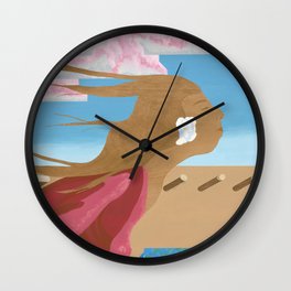In The Wind Wall Clock
