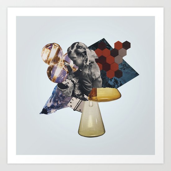 Everything we love is slowly becoming fiction Art Print