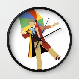 Sixth Doctor: Colin Baker Wall Clock | Graphicdesign, Baker, Colin, Sixth, Skyemarie, 6Th, Revengeofthesixth, Doctor, Thedoctor, Colinbaker 