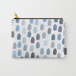 Blue Brush Carry-All Pouch