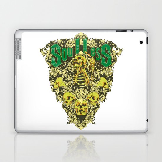 Soulless skeleton Laptop & iPad Skin