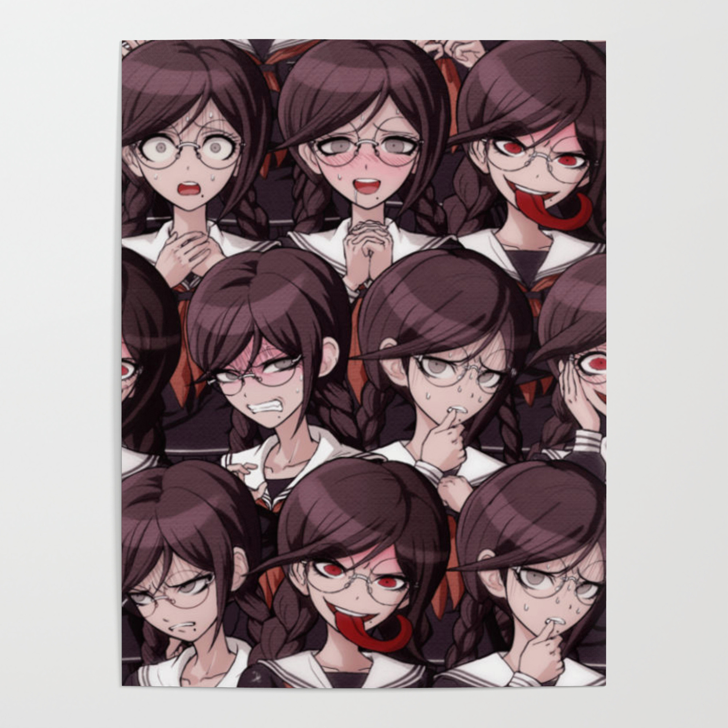 Toko Fukawa Genocide Jack Poster By Raybound420 Society6 Genocide jack, who is also known as genocide jill and as genocider sho (ジェノサイダー翔) in the original japanese version, is a student by proxy in hope's peak academy's class 78th. toko fukawa genocide jack poster by raybound420