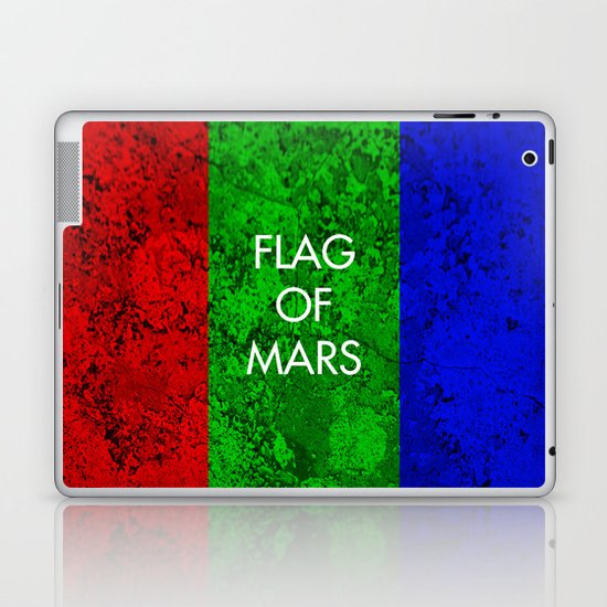 THE FLAG OF MARS Laptop & iPad Skin