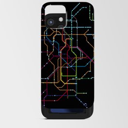 City transport map iPhone Card Case