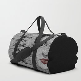 Paint My Own Reality Quote | Frida Kahlo Duffle Bag