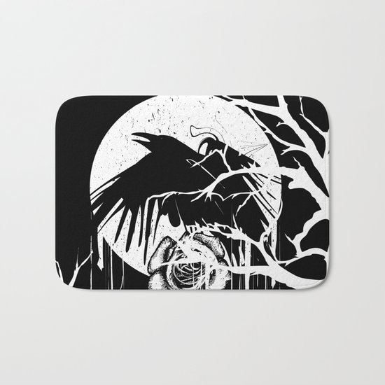 Raven and Rose Bath Mat