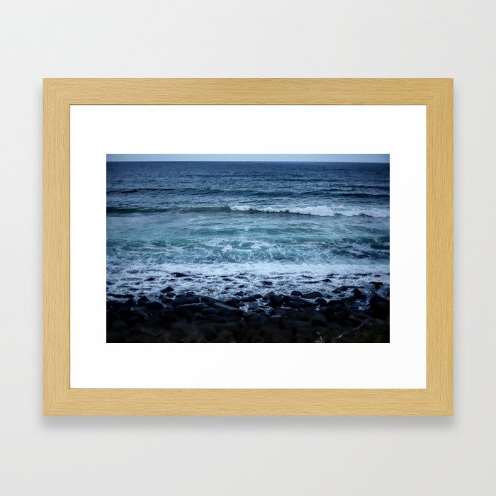 Ocean shades Framed Art Print