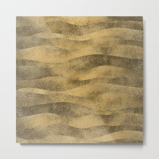 BE\CH N/GHTS Metal Print