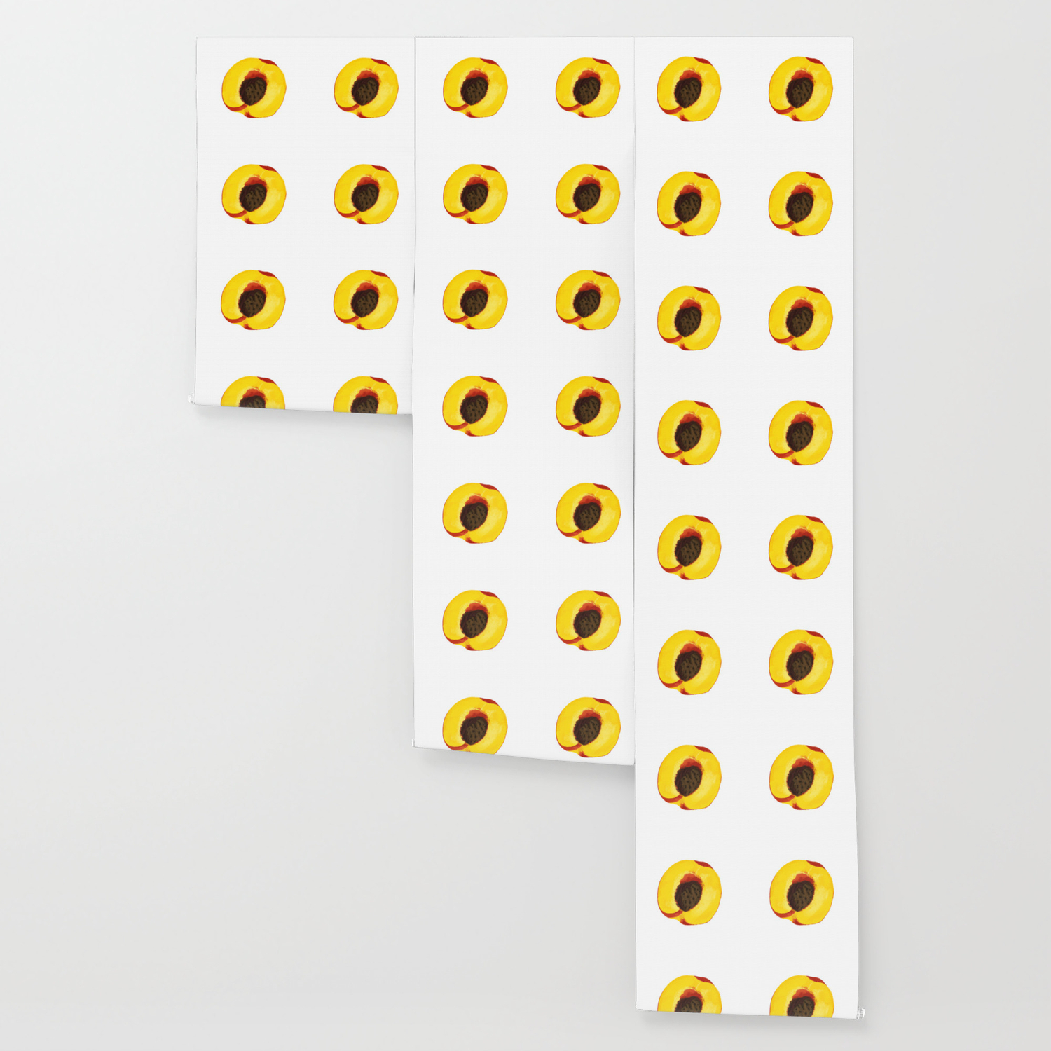 Peach Pit Wallpaper By Mary Cleary Society6