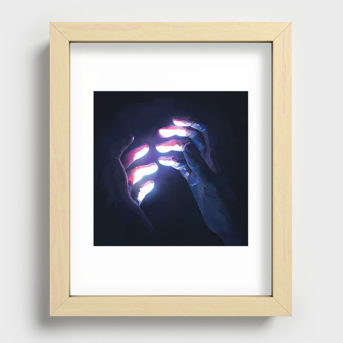 Light in the Dark Recessed Framed Print