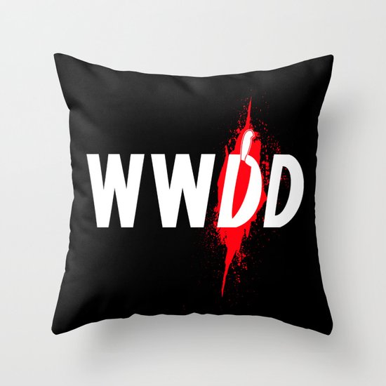 What Would Dexter Do? Throw Pillow