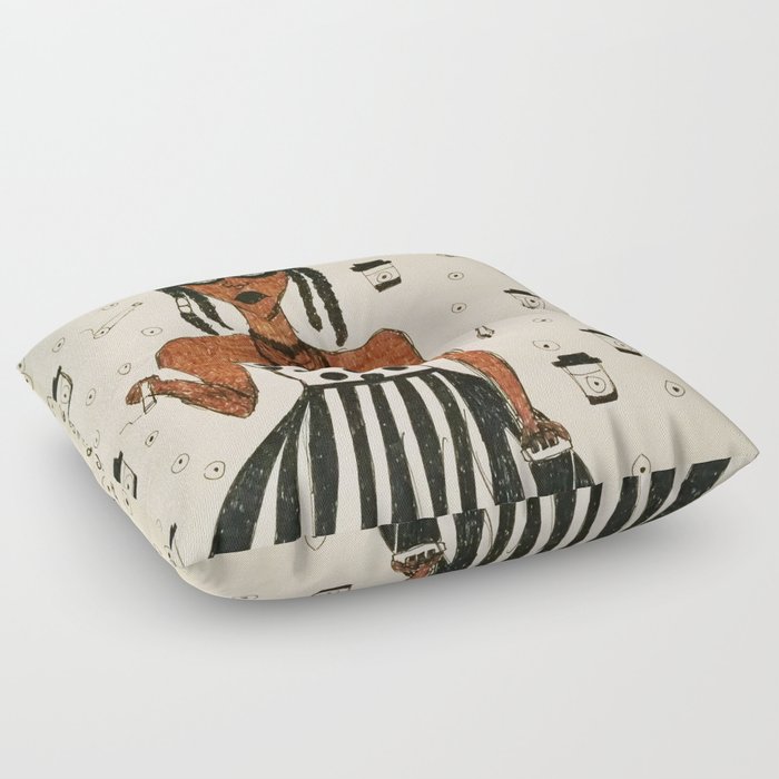 Coffee A Spliff Floor Pillow By Poemajones Society6