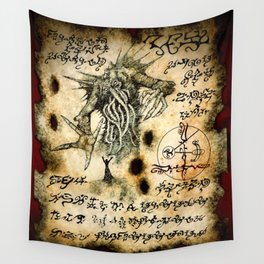 Cthulhu Rises Wall Tapestry