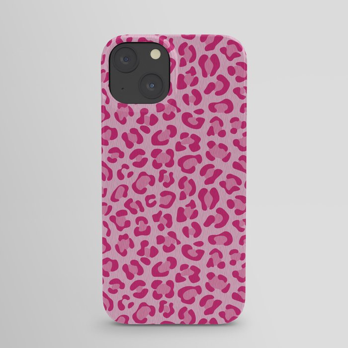 Leopard - Lilac and Pink iPhone Case