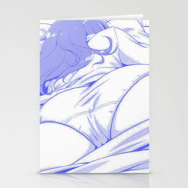 Sexy Anime Aesthetic Morning Sex Stationery Cards By Andrey22007 Society6