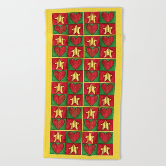 Love and Light Beach Towel