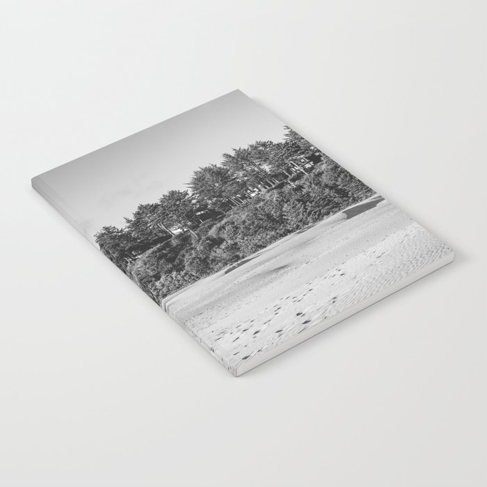 Oregon Coast Beach | Black and White Photography Notebook