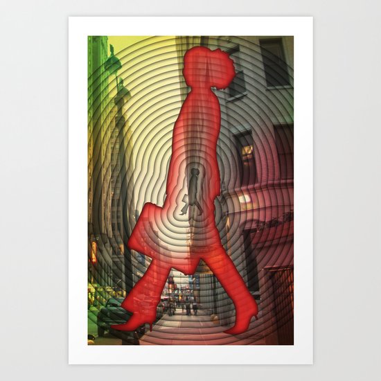ripple Art Print