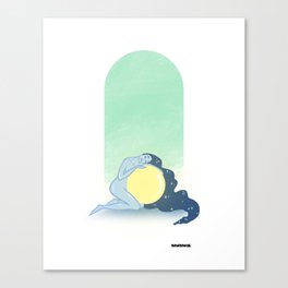 MOON & SUN Canvas Print