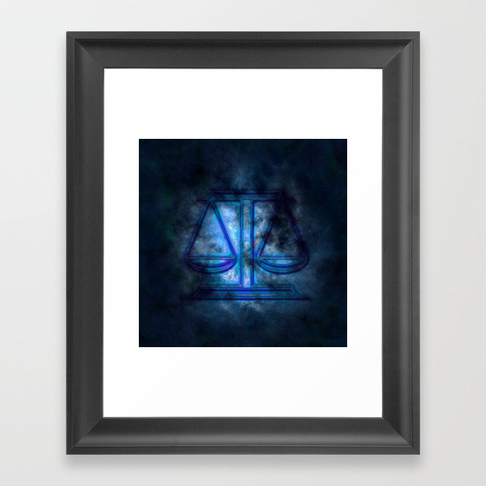 Scales Framed Art Print