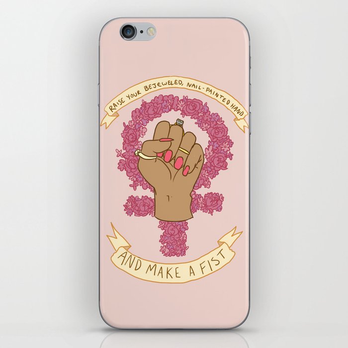 Femme Is Not Fragile iPhone Skin