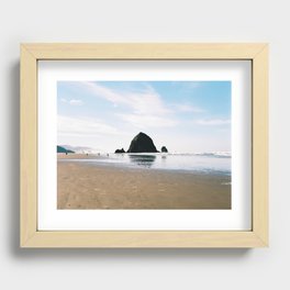 Cannon Beach, Oregon Coast Recessed Framed Print