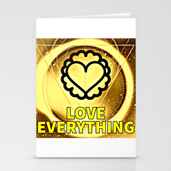 LOVE EVERYTHING Stationery Cards