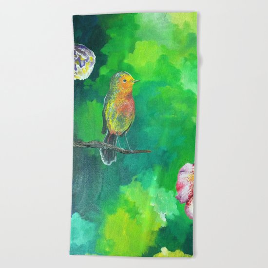 Birdy Dreams Beach Towel