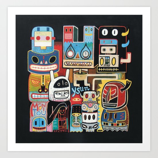 Ysun Art Print
