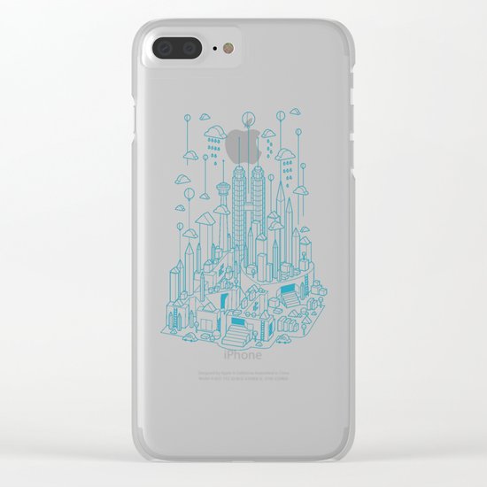 Kuala Lumpur Clear iPhone Case
