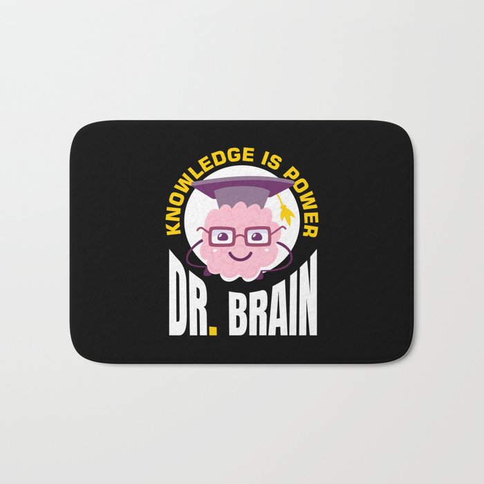 Dr. Brain Neurology Science Bath Mat