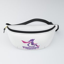 Funny Wheelchair Walking Disability Carer Gift Fanny Pack