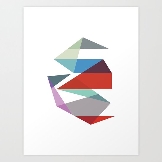 Shapes 015 Art Print