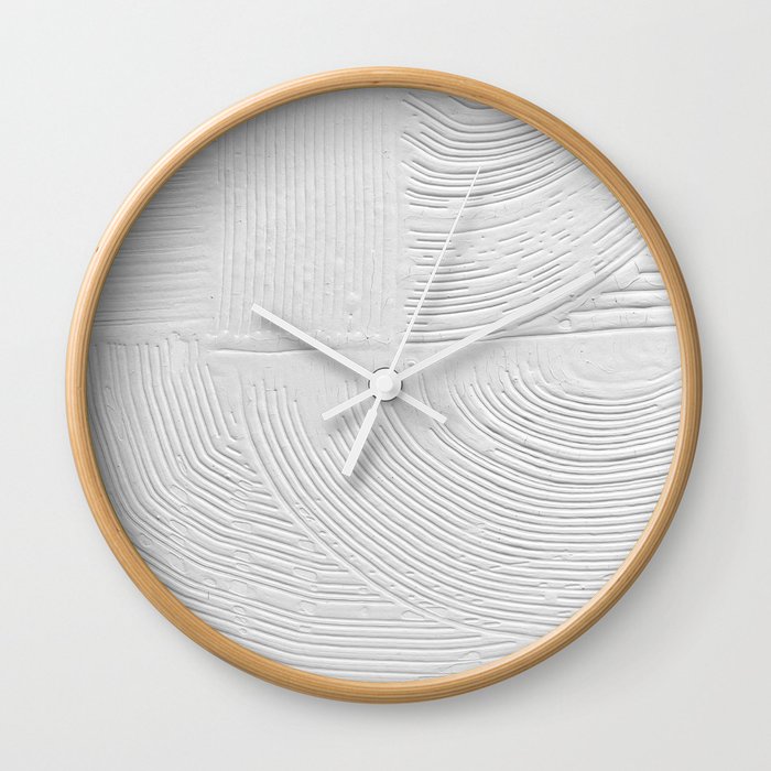 Textured Abstract 1 Wall Clock