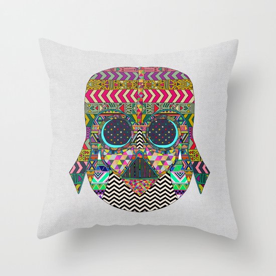 VADER GOT TIRED OF BLACK / makeover Throw Pillow
