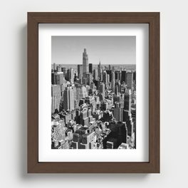 New York City Skyline - Midtown Manhattan Recessed Framed Print