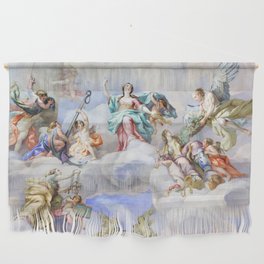 Baroque mural painting in Karlskirche (St. Charles's Church), Vienna, Austria Wall Hanging