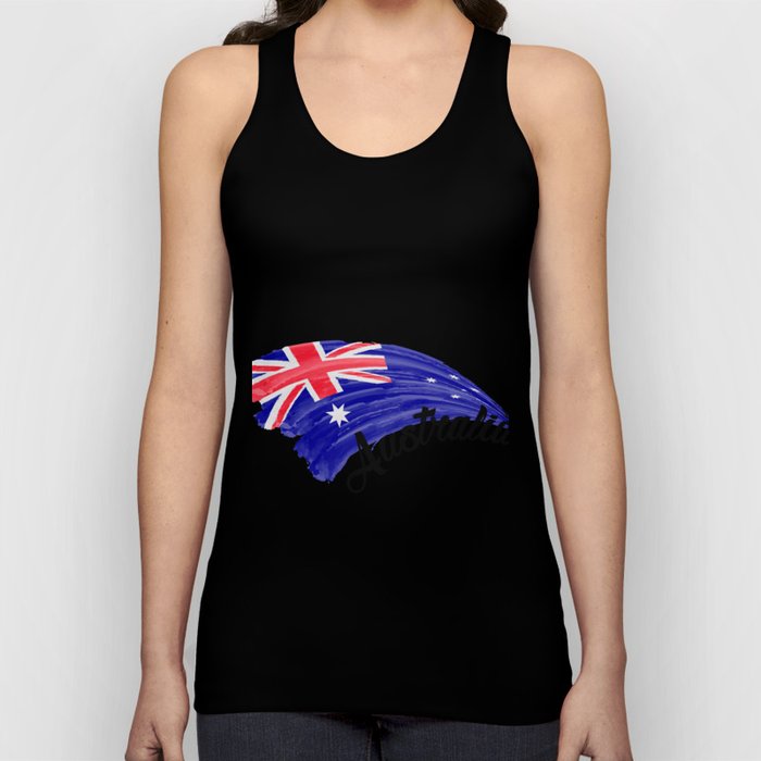 Australia flag Tank Top