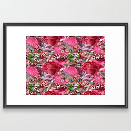 Absolem in Repeat Framed Art Print