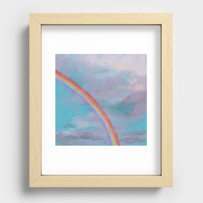 Rainbow  Recessed Framed Print