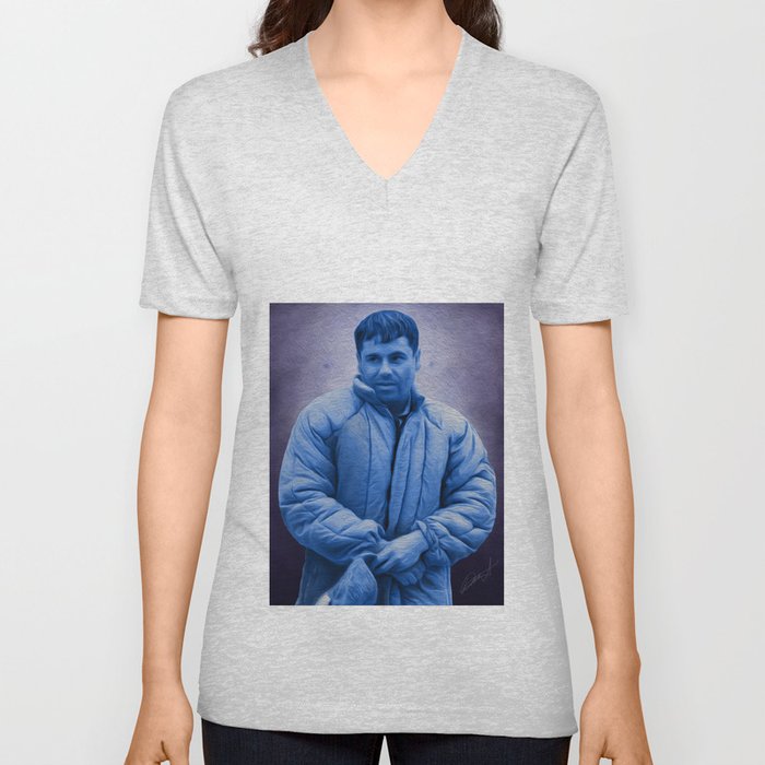 El Chapo V Neck T Shirt
