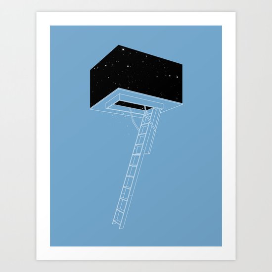 The Attic Art Print