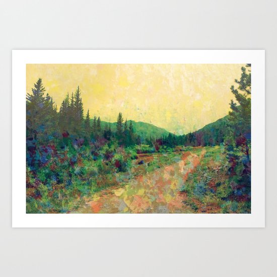 Miles to Go Before I Sleep Art Print
