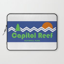 Capitol Reef National Park Retro Laptop Sleeve