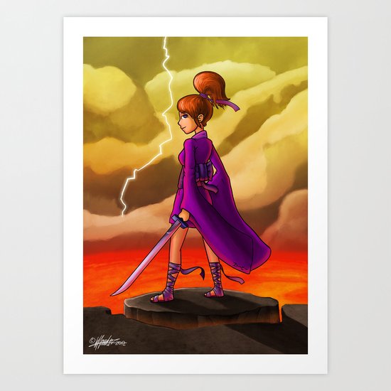 Venus Princess Art Print