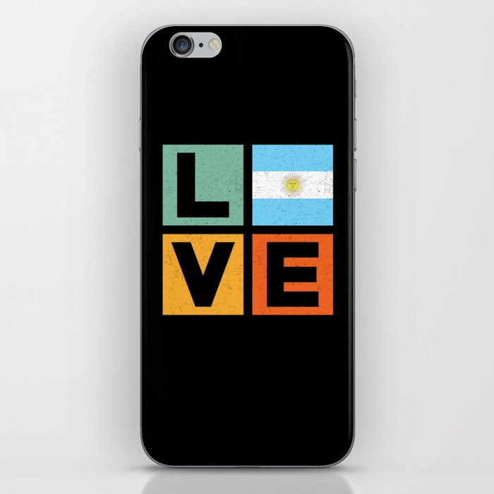 Argentina Love iPhone Skin