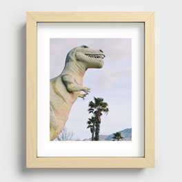 Dino Dino Dino Recessed Framed Print
